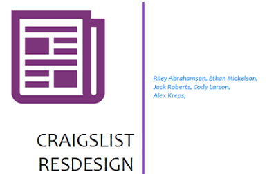 Craigslist Redesign